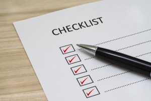 checklist: Mechanic's Lien