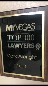 MY VEGAS award