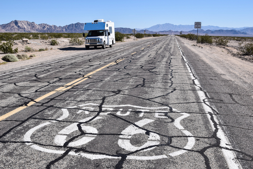 rv in the desert